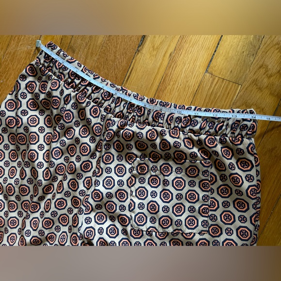 Freeway silky trouser pants mandala print Sz L - Picture 3 of 6